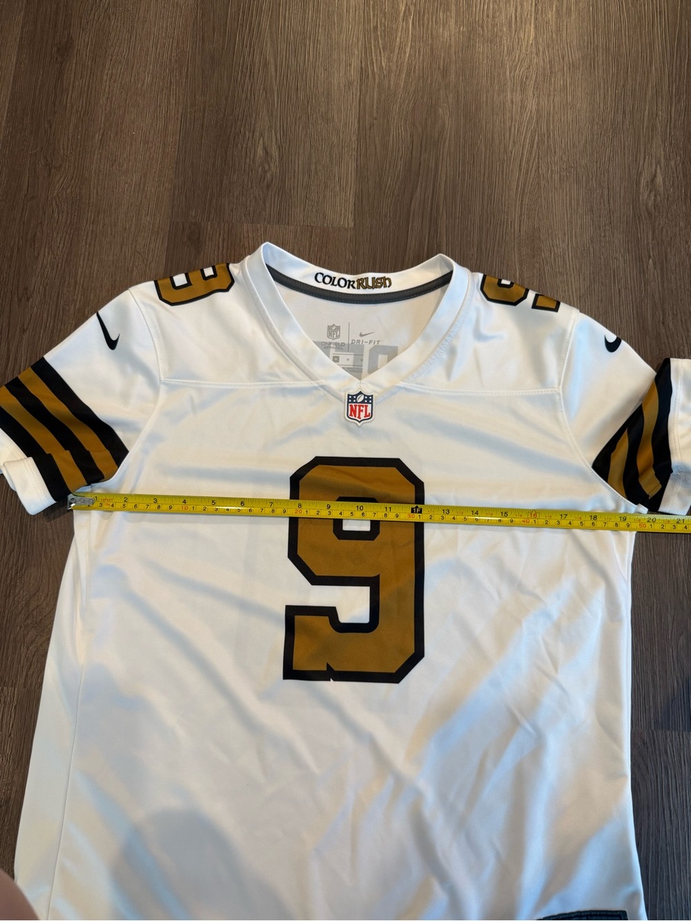 Women’s Nike NFL New Orleans Saints Drew Brees Jersey Size Medium - Picture 3 of 4